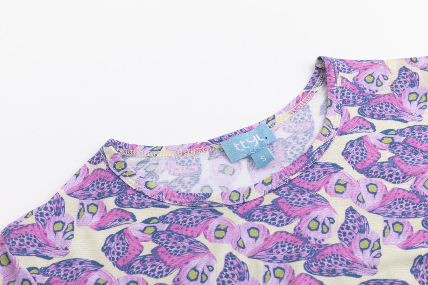 Purple Butterfly Tee Shirt