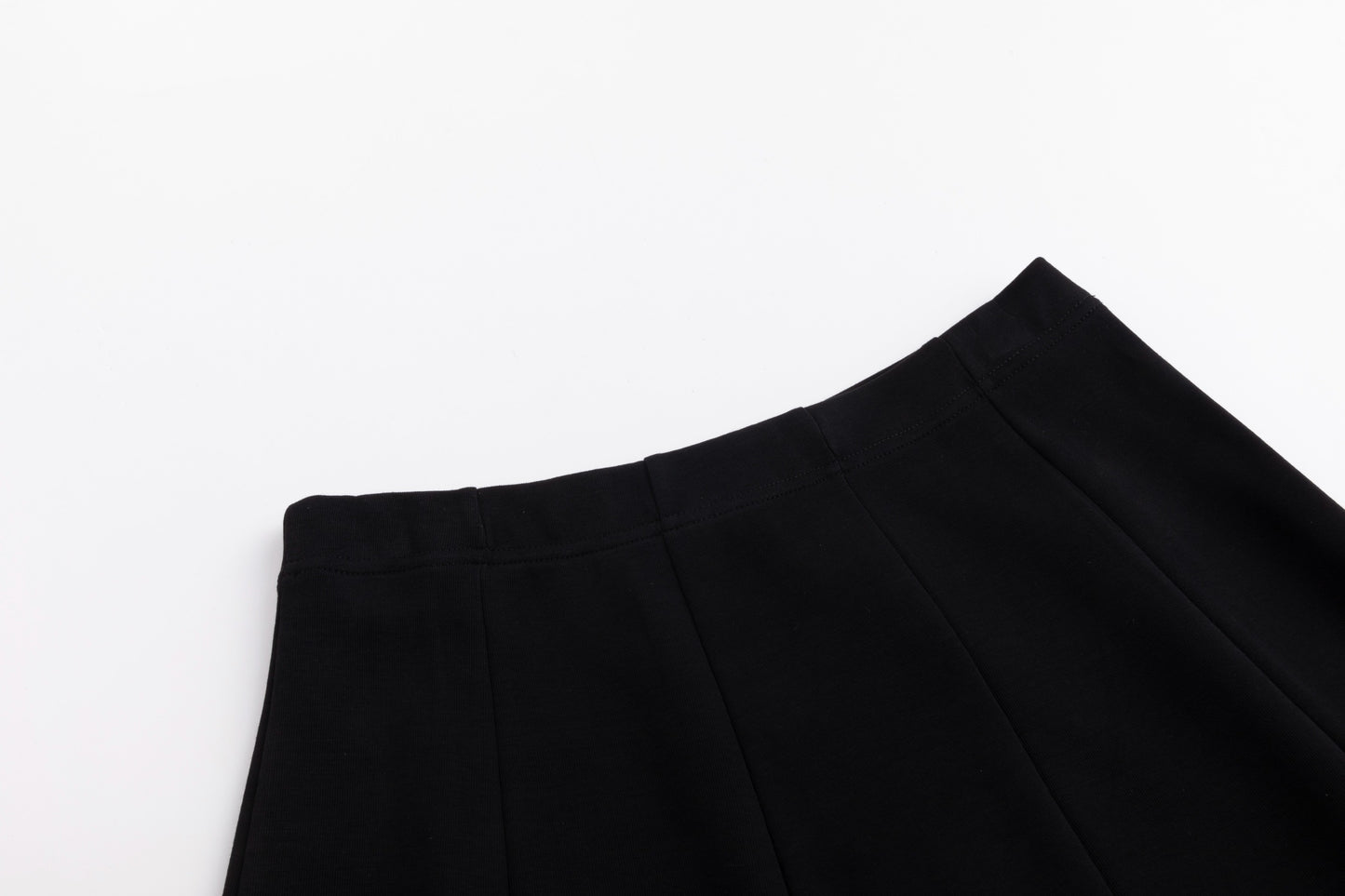 Panelled Skirt - Black