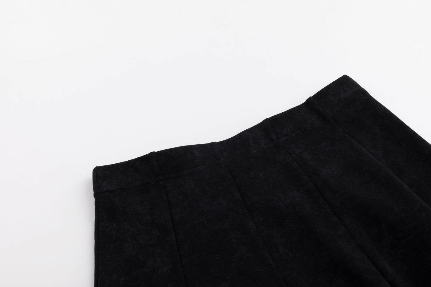 Panelled Skirt - Black Wash