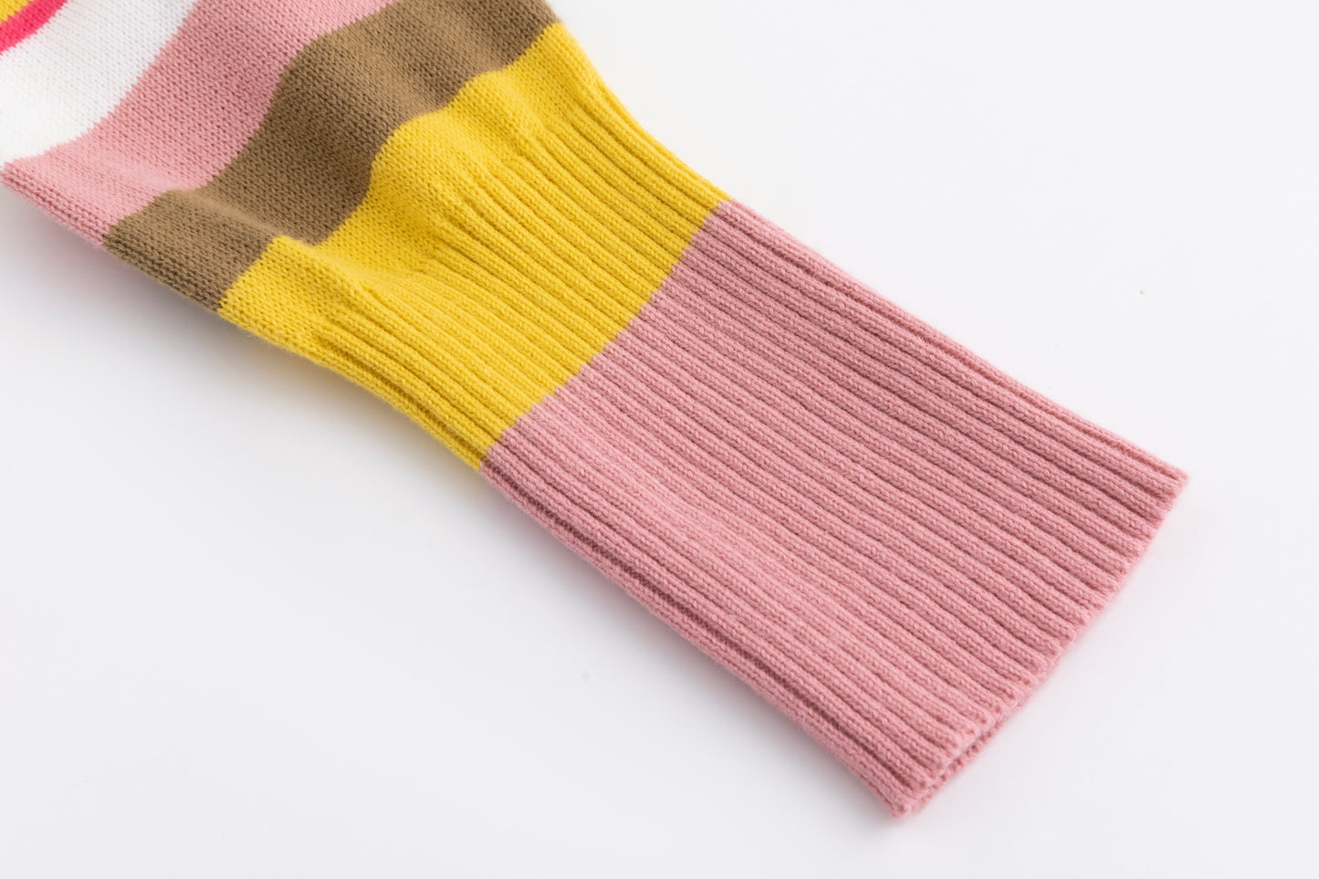 Colorful Knit Stripped Sweater