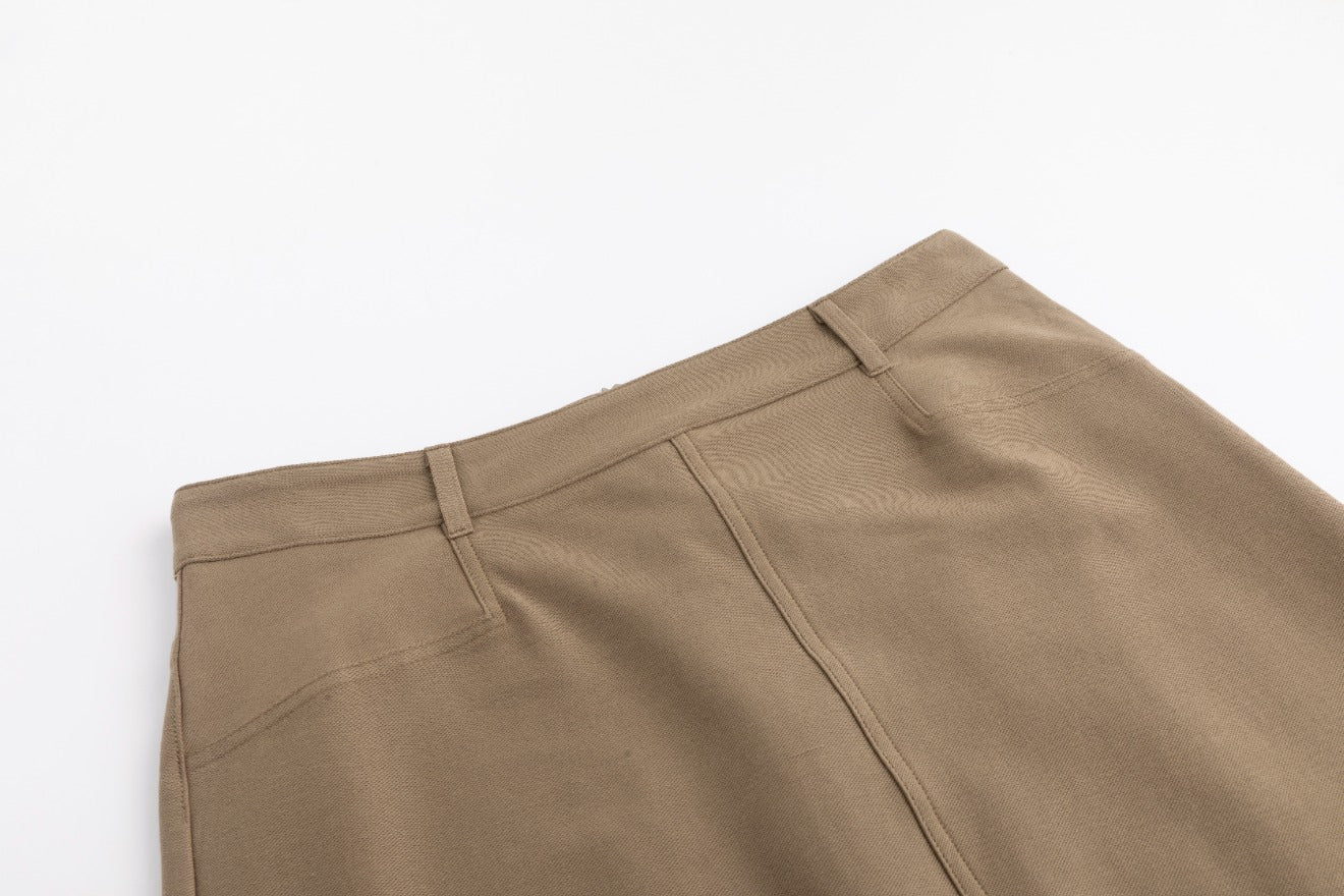 Basic Pocket Skirt - Desert