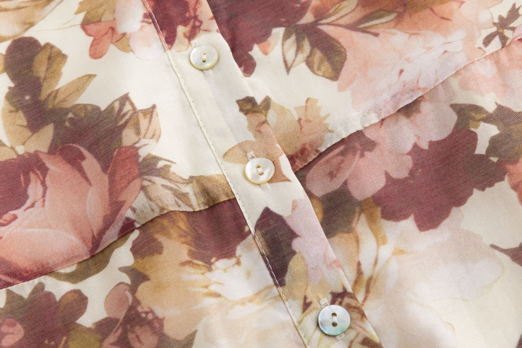 Floral Belted Dress