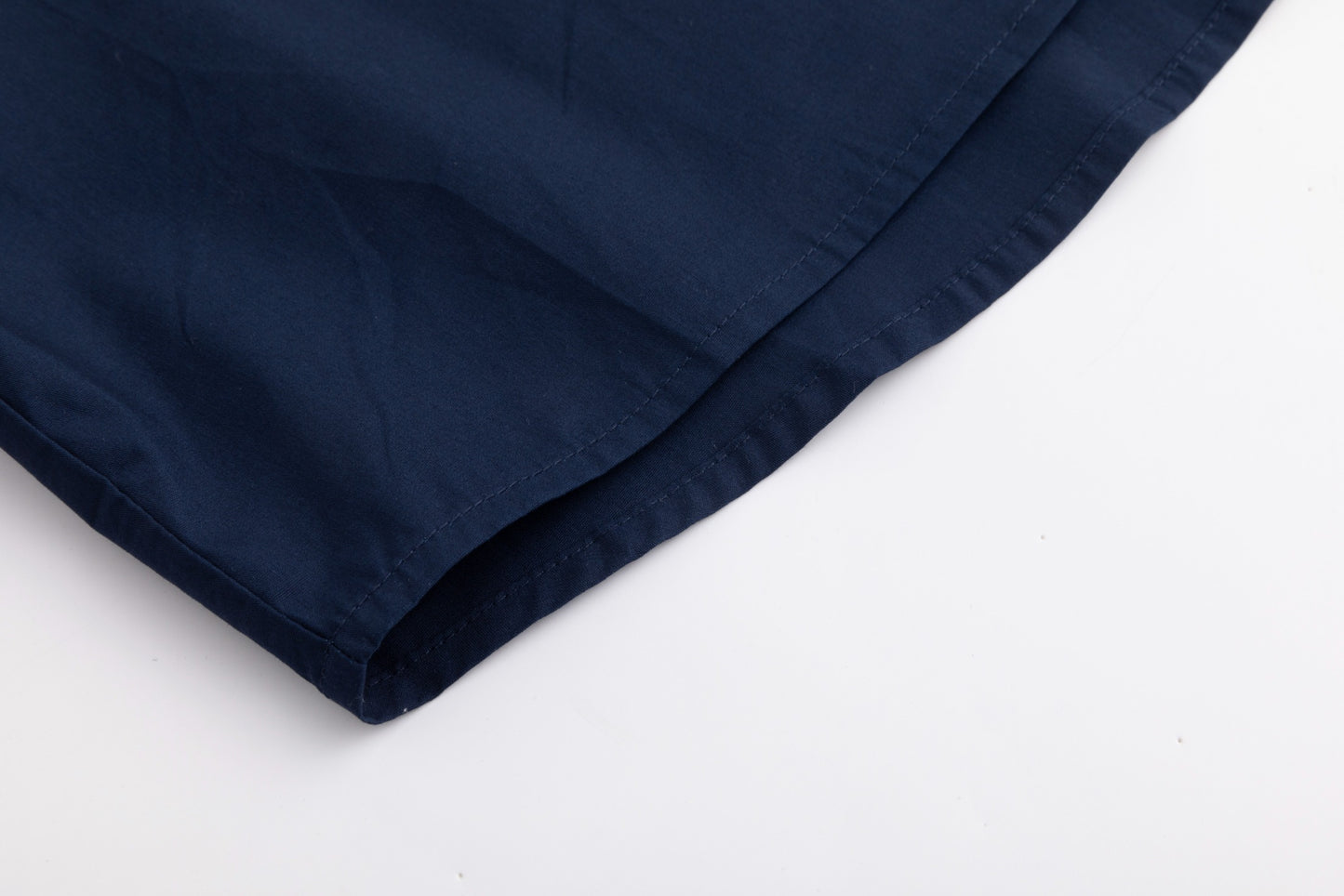 Red Seam Detail Shirt - Navy