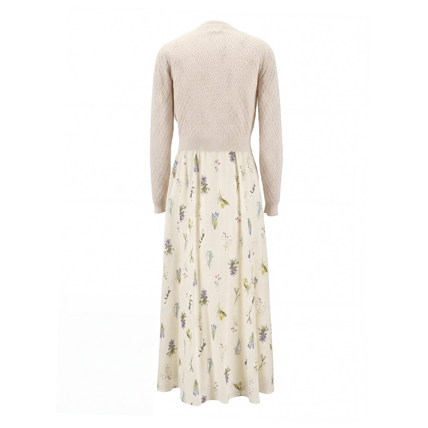 Flower Cluster Overlay Dress