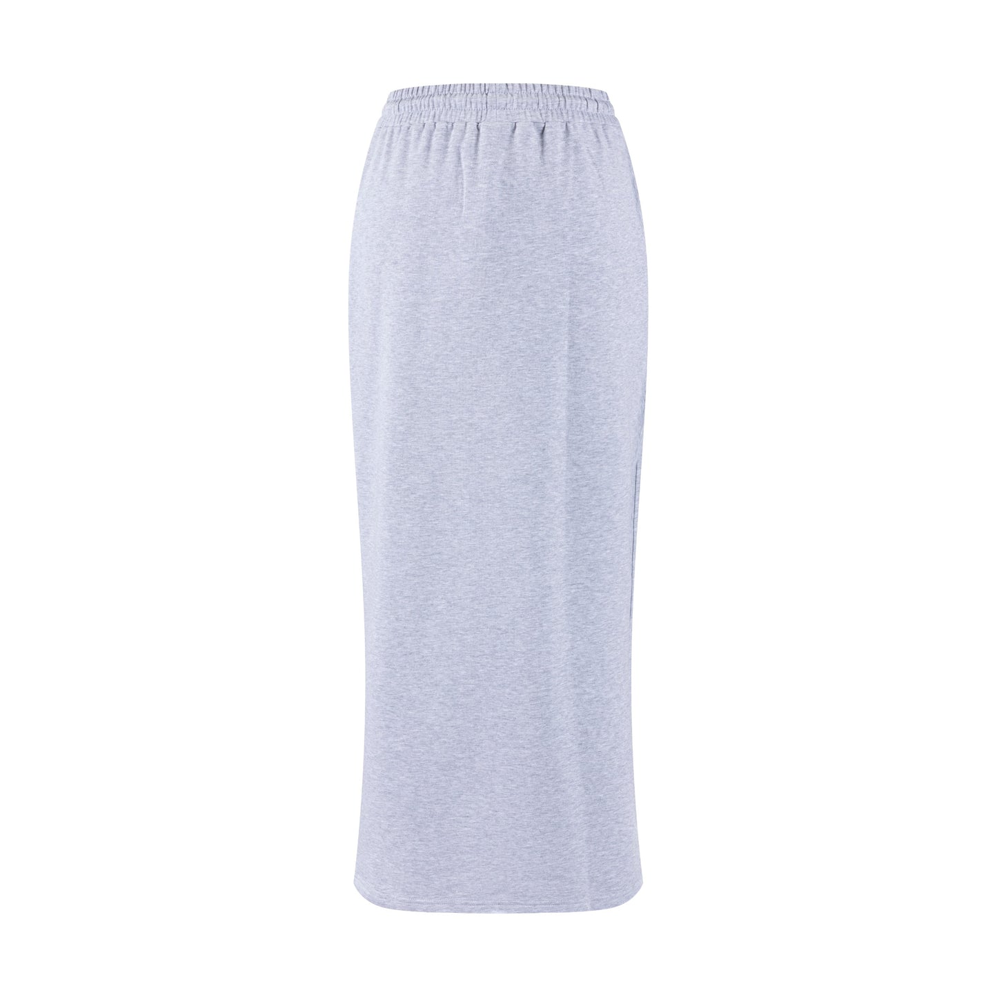 Sweatshirt Drawstring Skirt - Light Grey