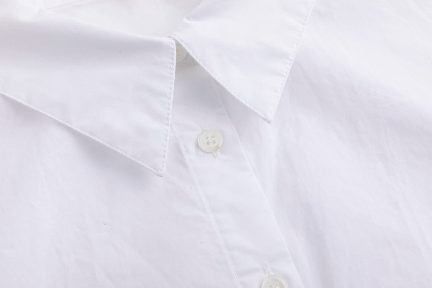 Solid White Blouse