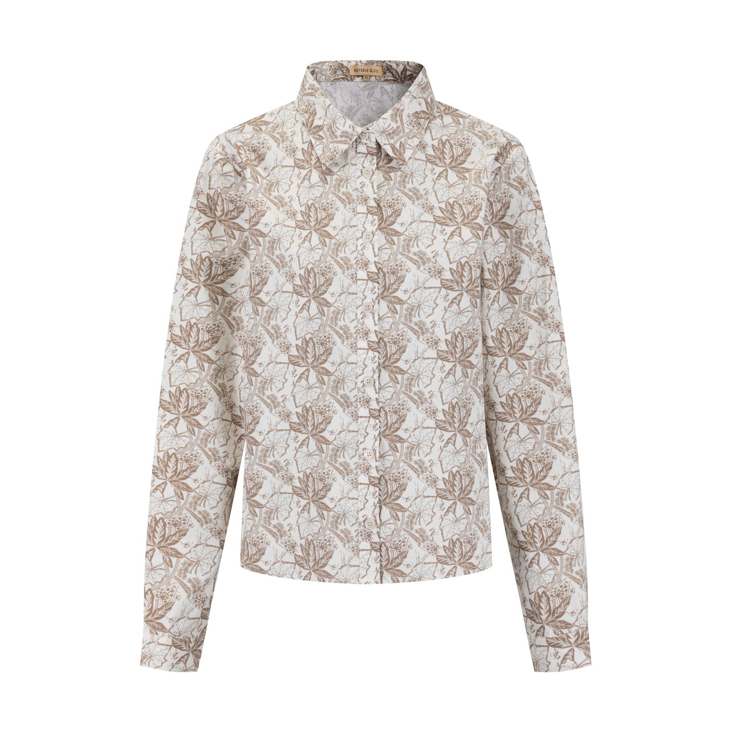 Hawaiian Blouse - Fawn