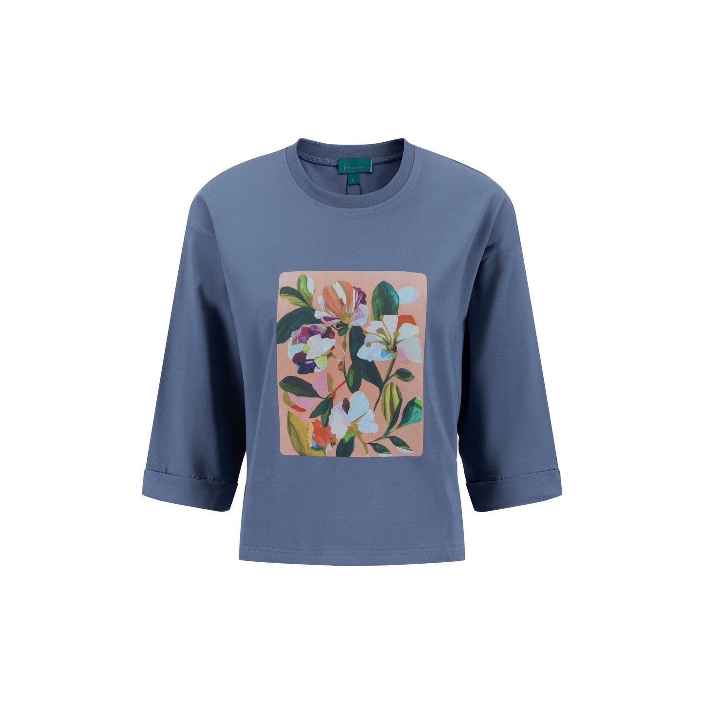 Graphic Box Tee - Blue