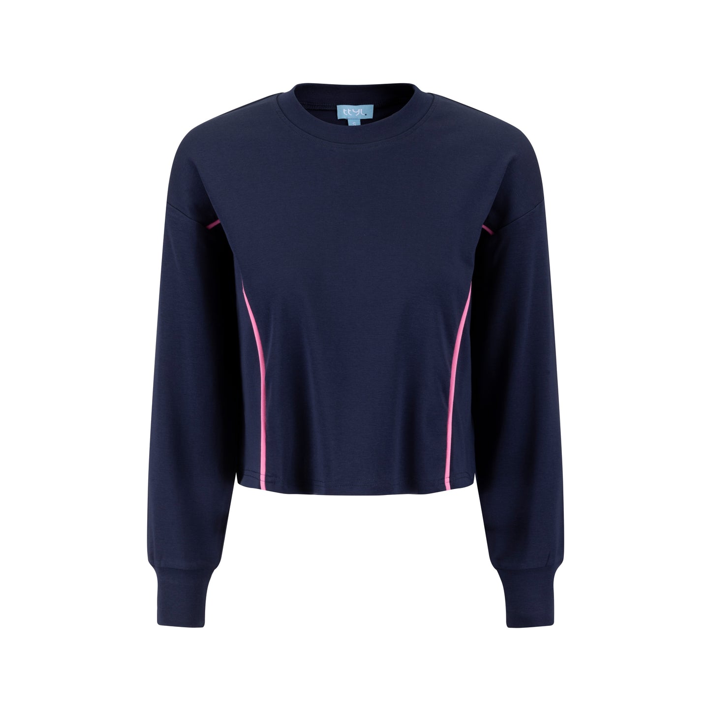 Side Piping Top - Midnight