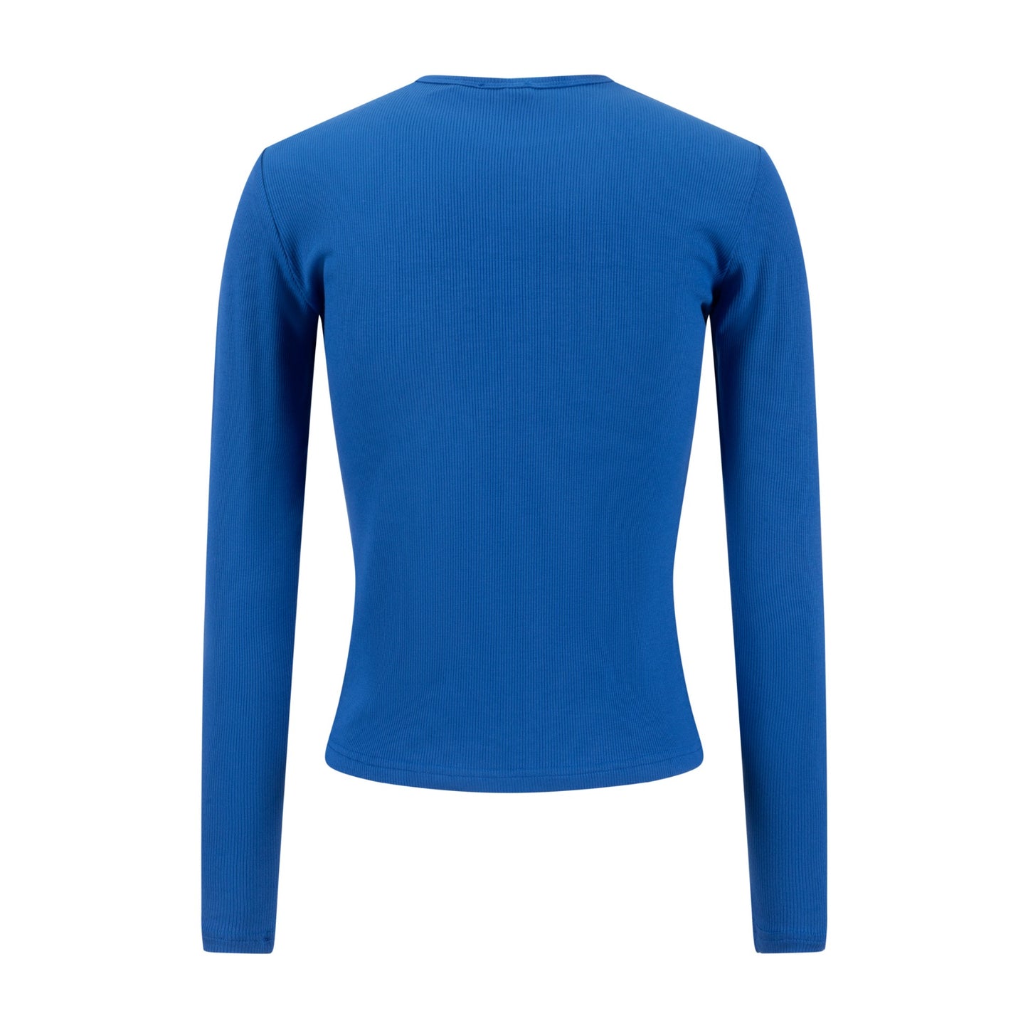 Basic Ribbed Tee - Blueberry