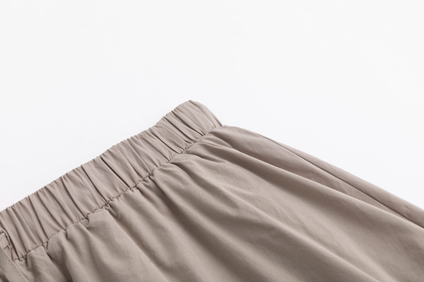 Drawstring Skirt - Stone
