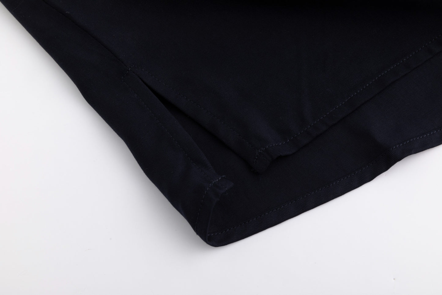 Drawstring Neckline Top- Midnight