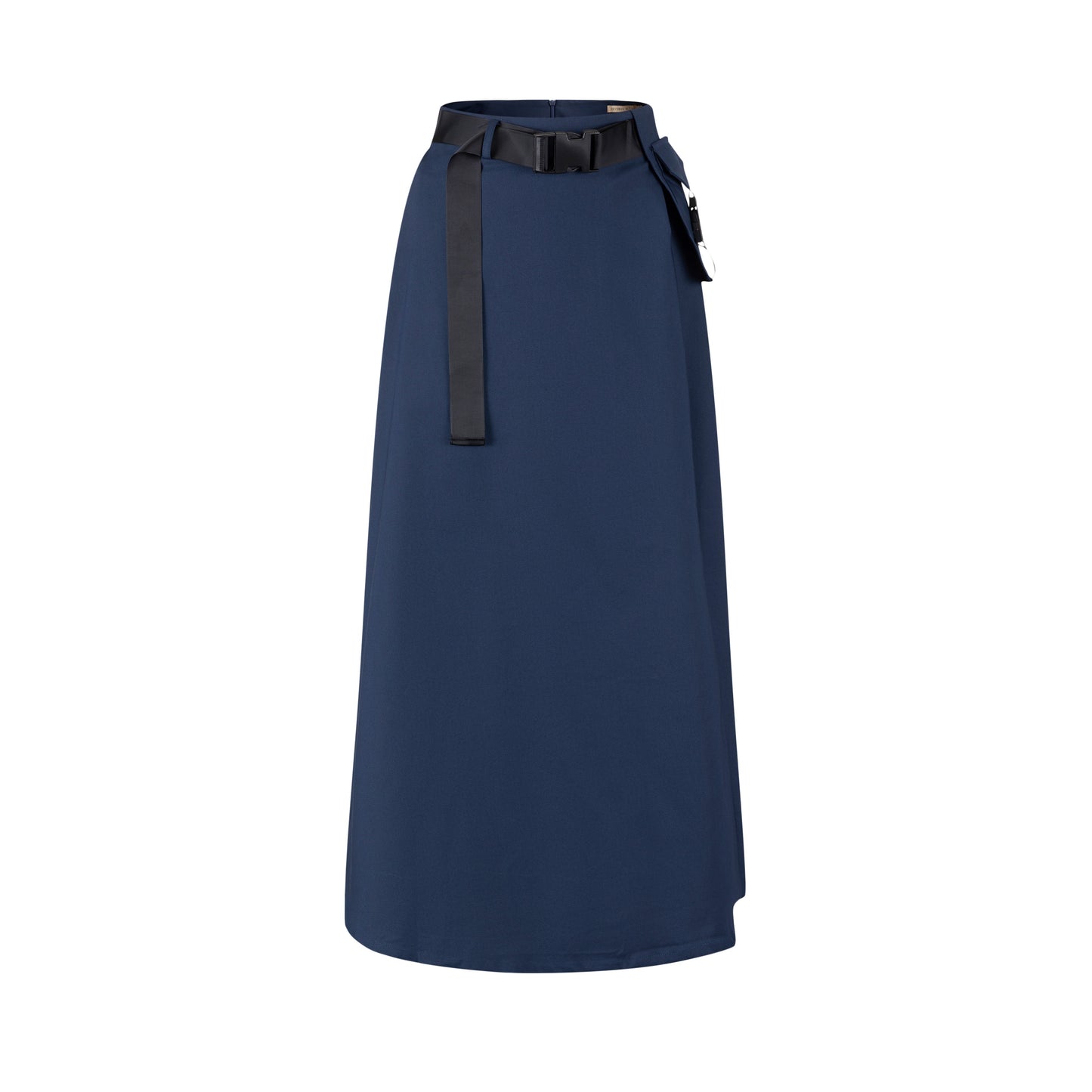 Aline Buckle Skirt- Navy