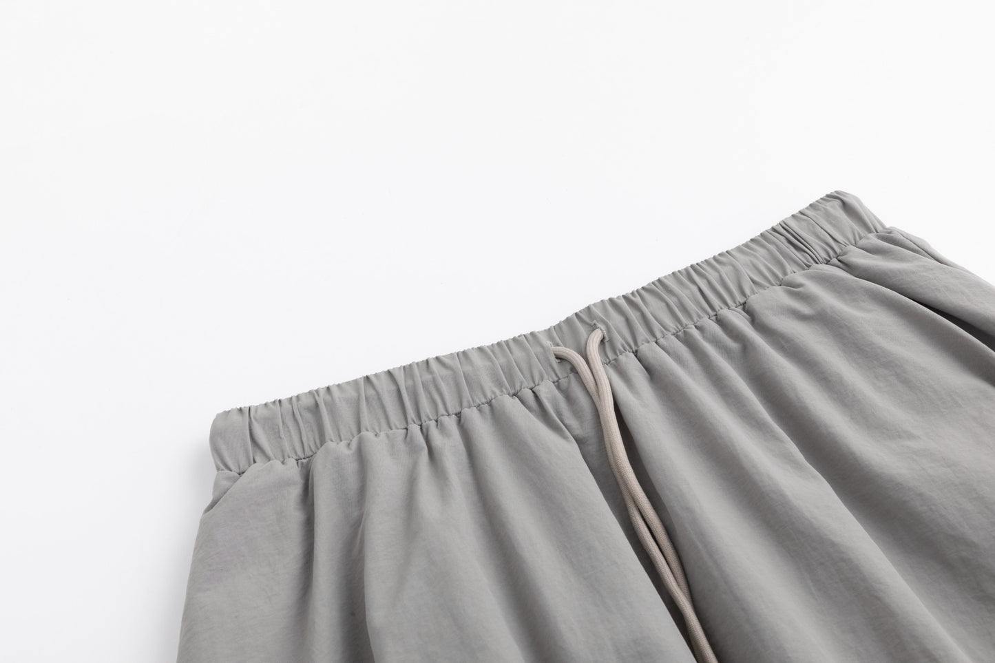 Shoe Lace Drawstring Skirt - Stone
