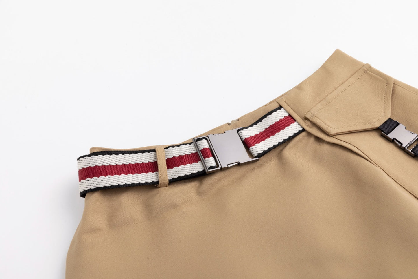 Aline Buckle Skirt- Desert