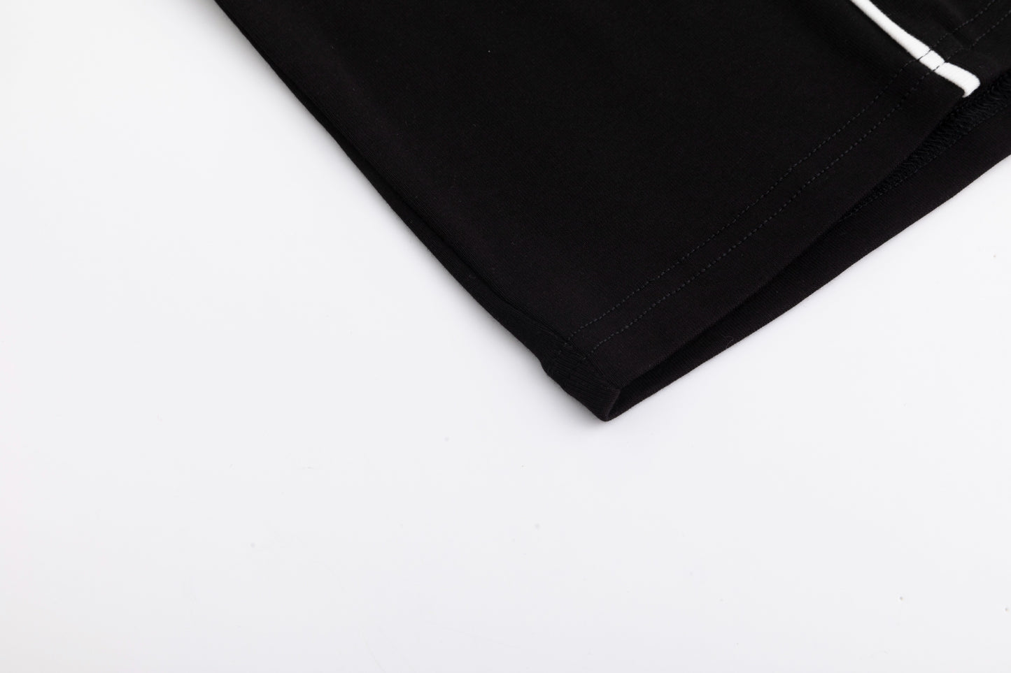 Side Piping Top - Black
