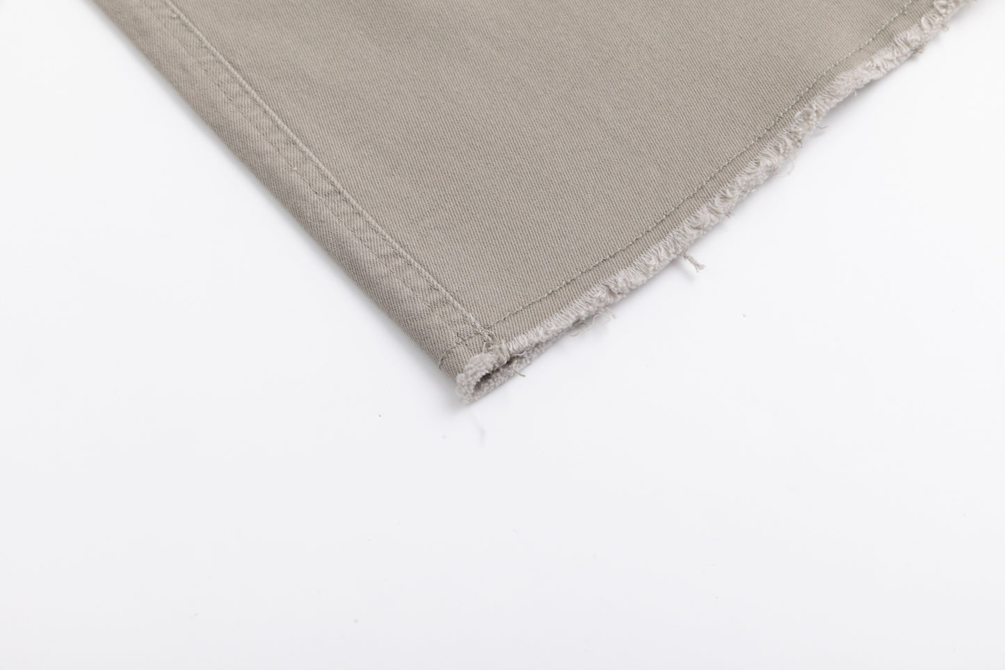 3 Button Denim Skirt- Grey Stone