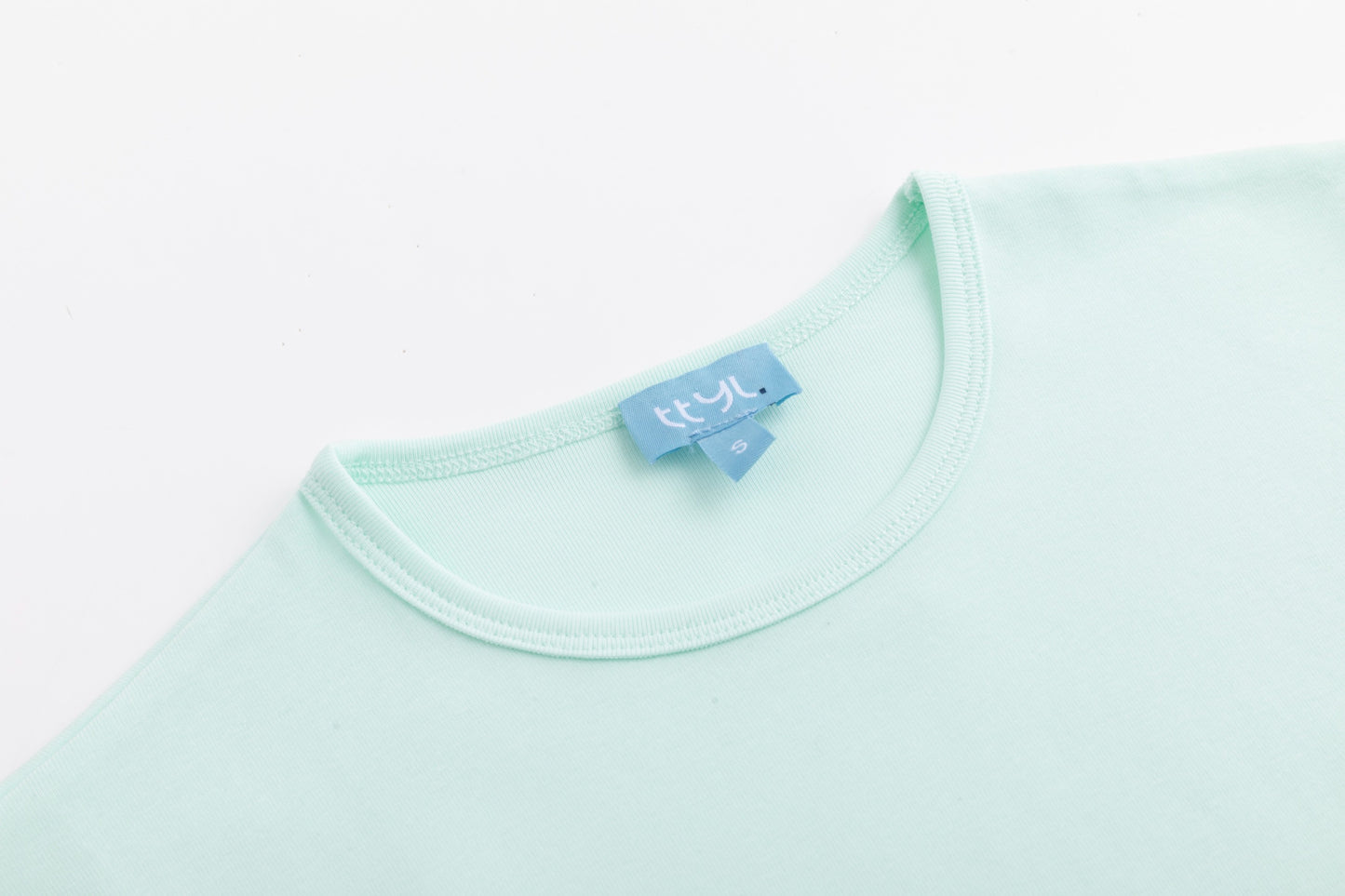 Basic Flat Tee - Mint