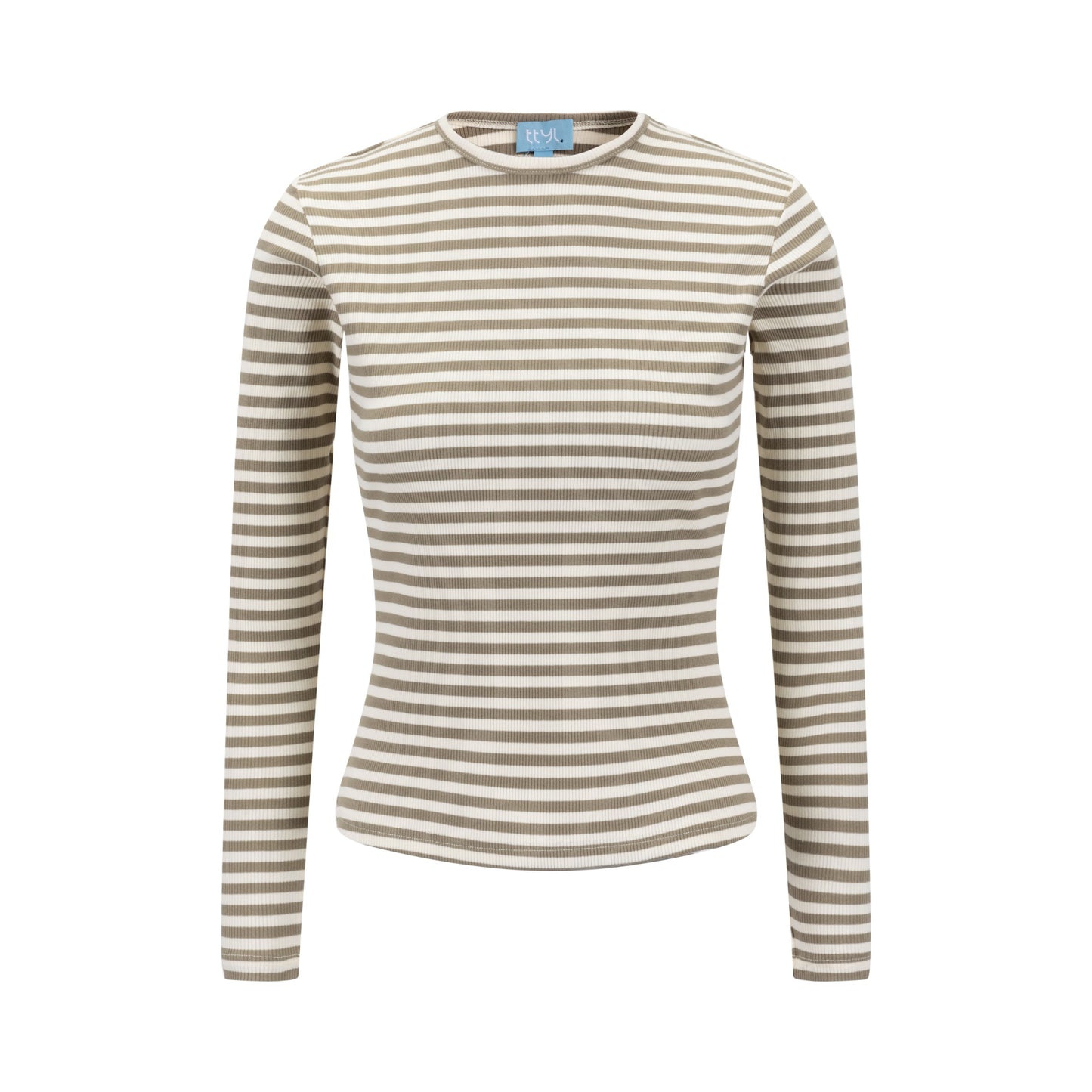 Green Moss Stripe Tee