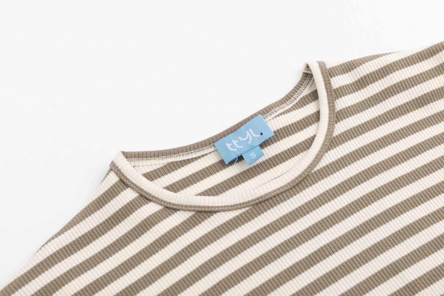 Green Moss Stripe Tee