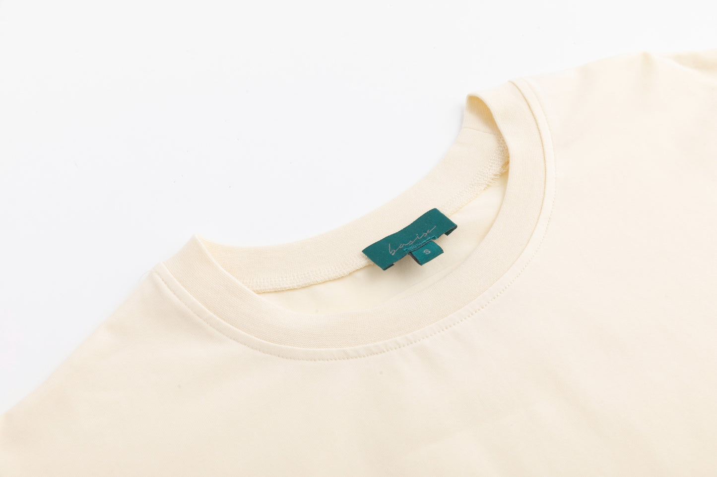 Simple Box Tee - Cream