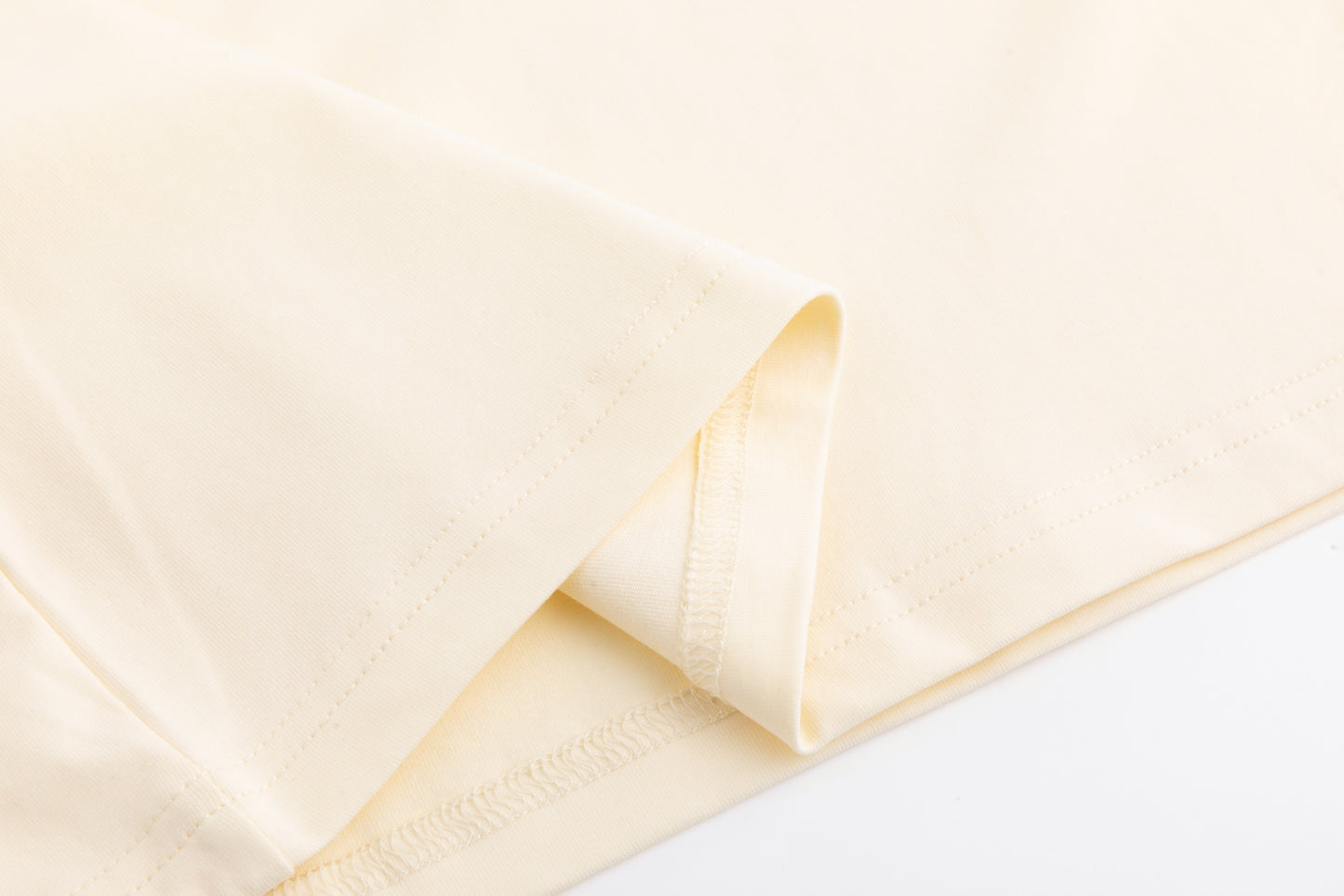 Simple Box Tee - Cream