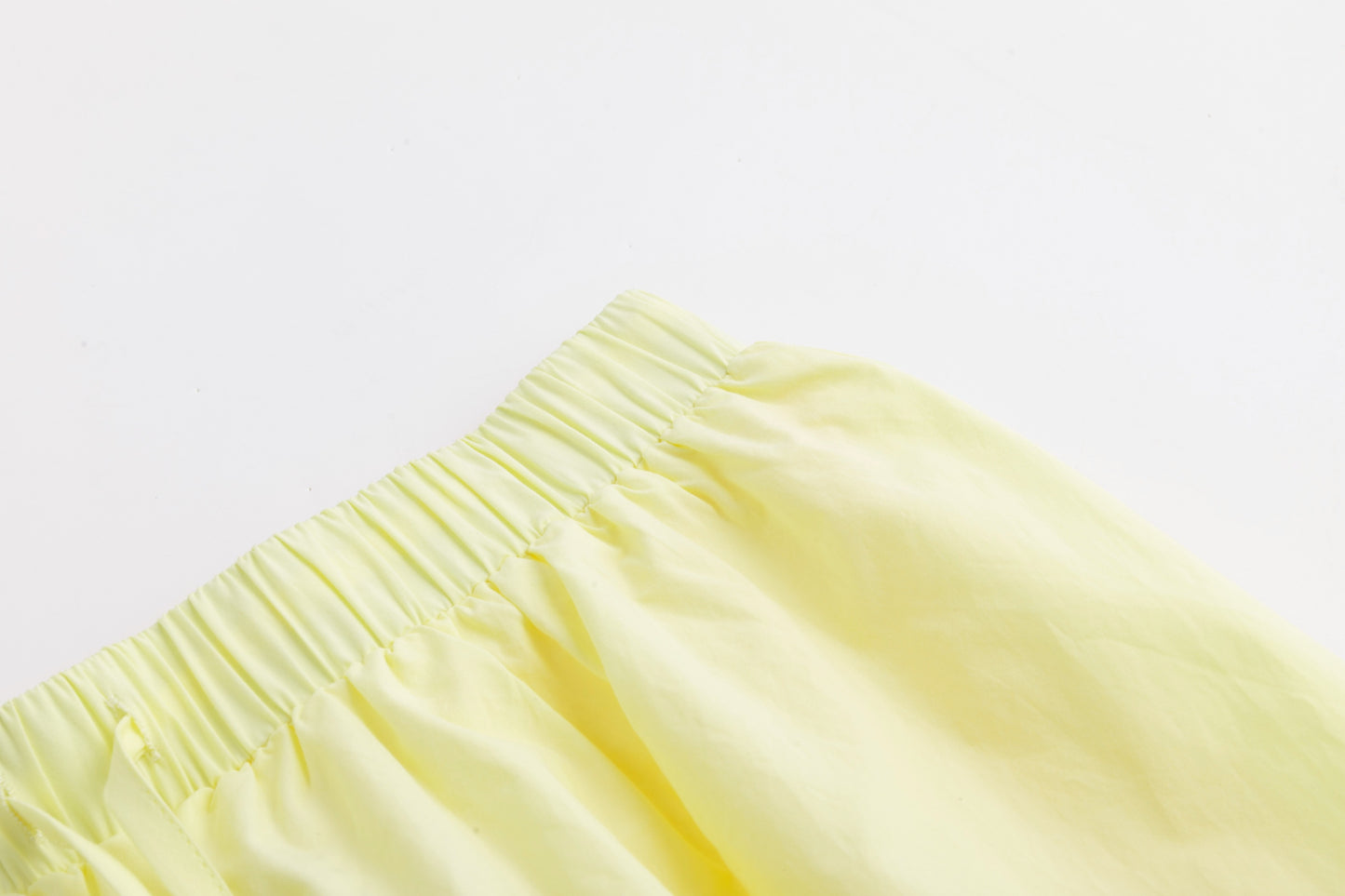 Drawstring Skirt - Lemon