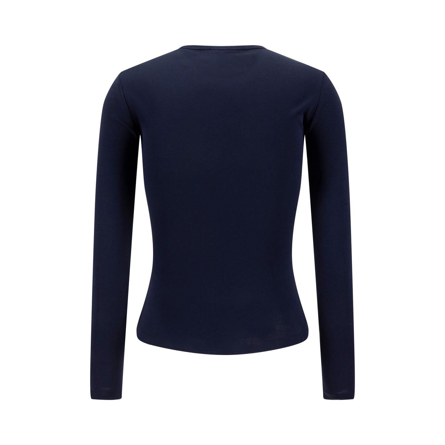 Basic Flat Tee - Navy