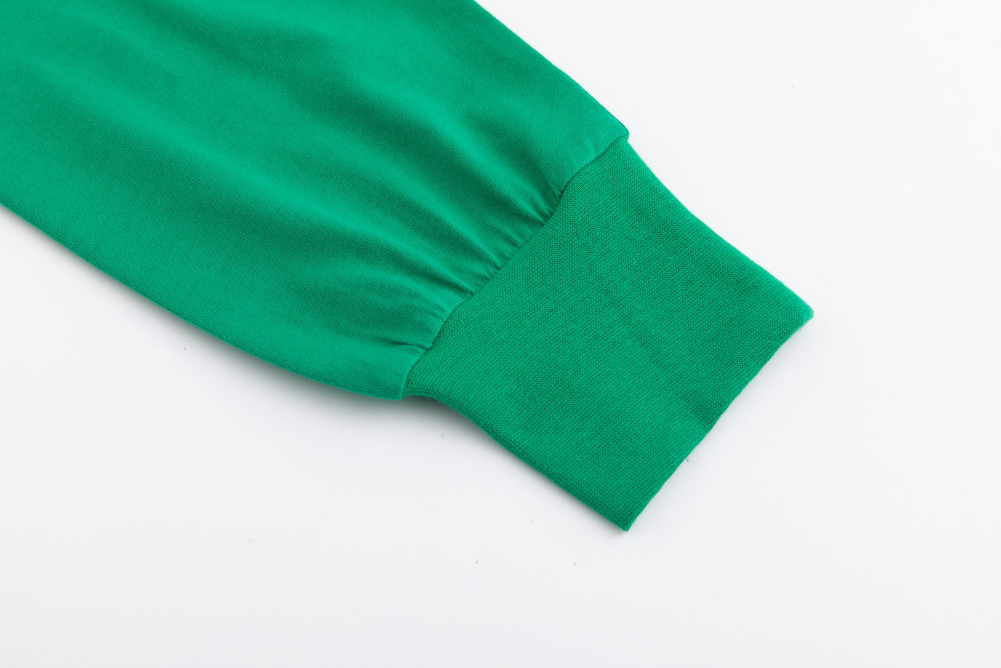 Basic Placket Dolman - Kelly Green