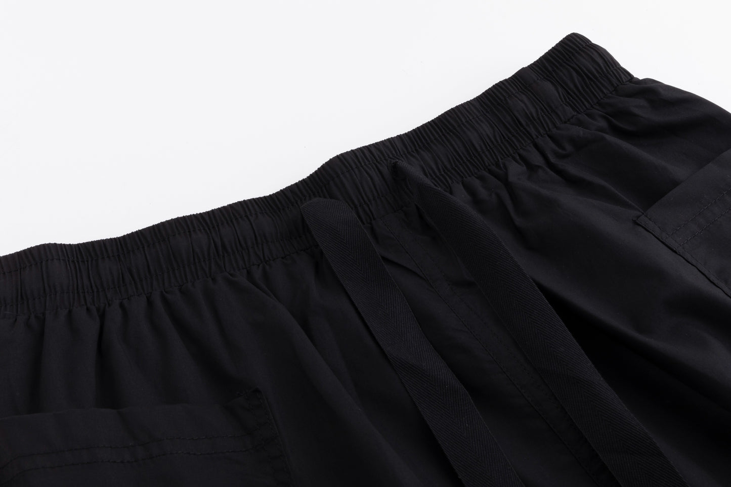 Cotton Skirt With Pockets - Black