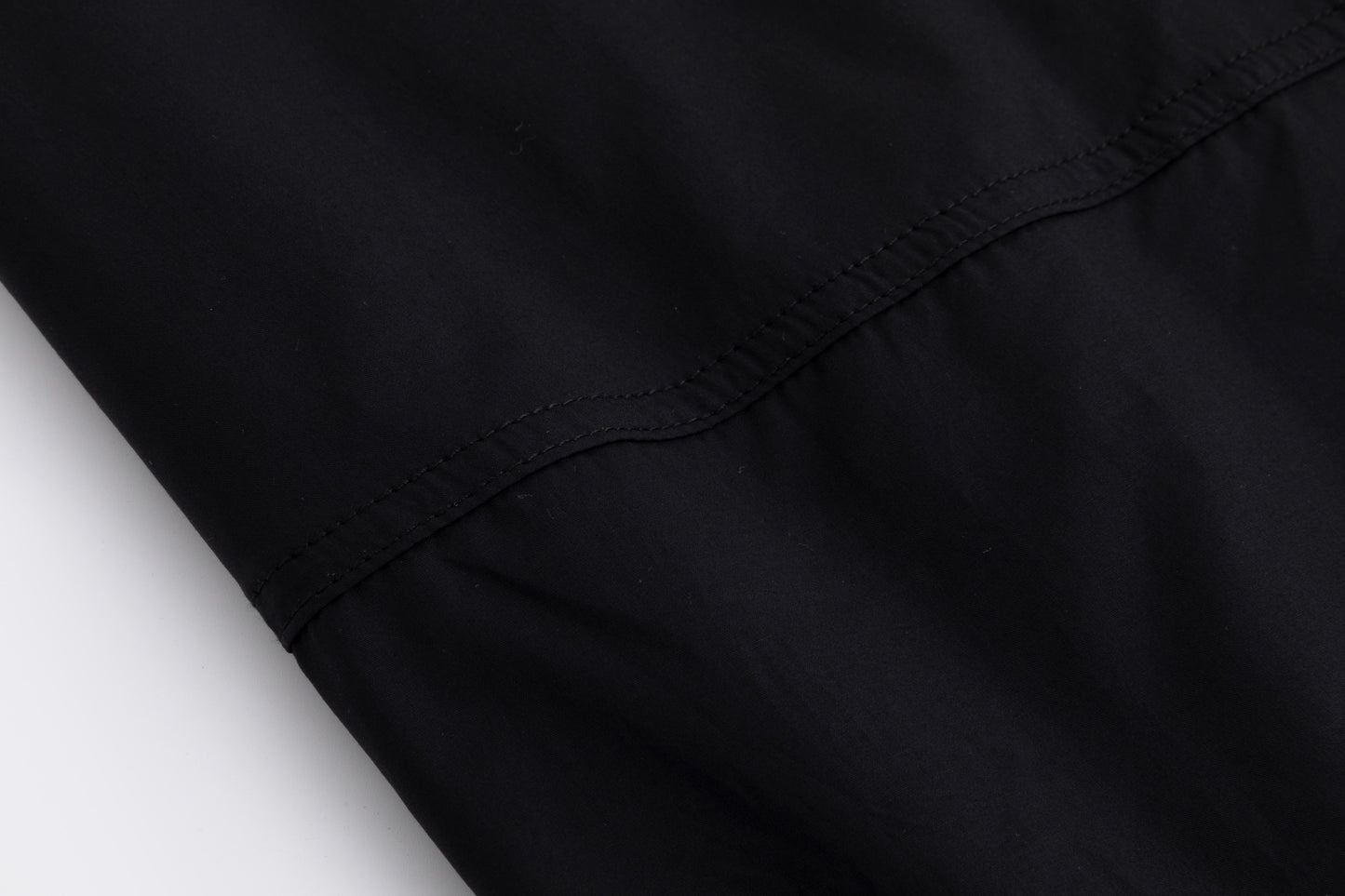 Cotton Skirt With Pockets - Black