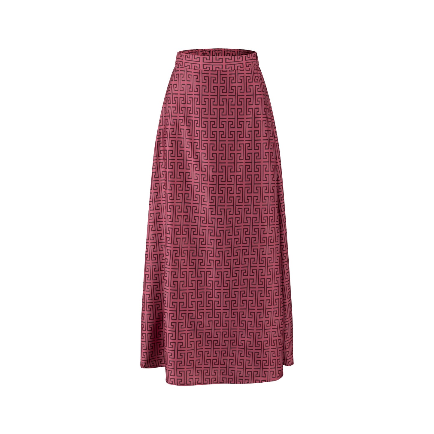 Logo Pink Slip Skirt