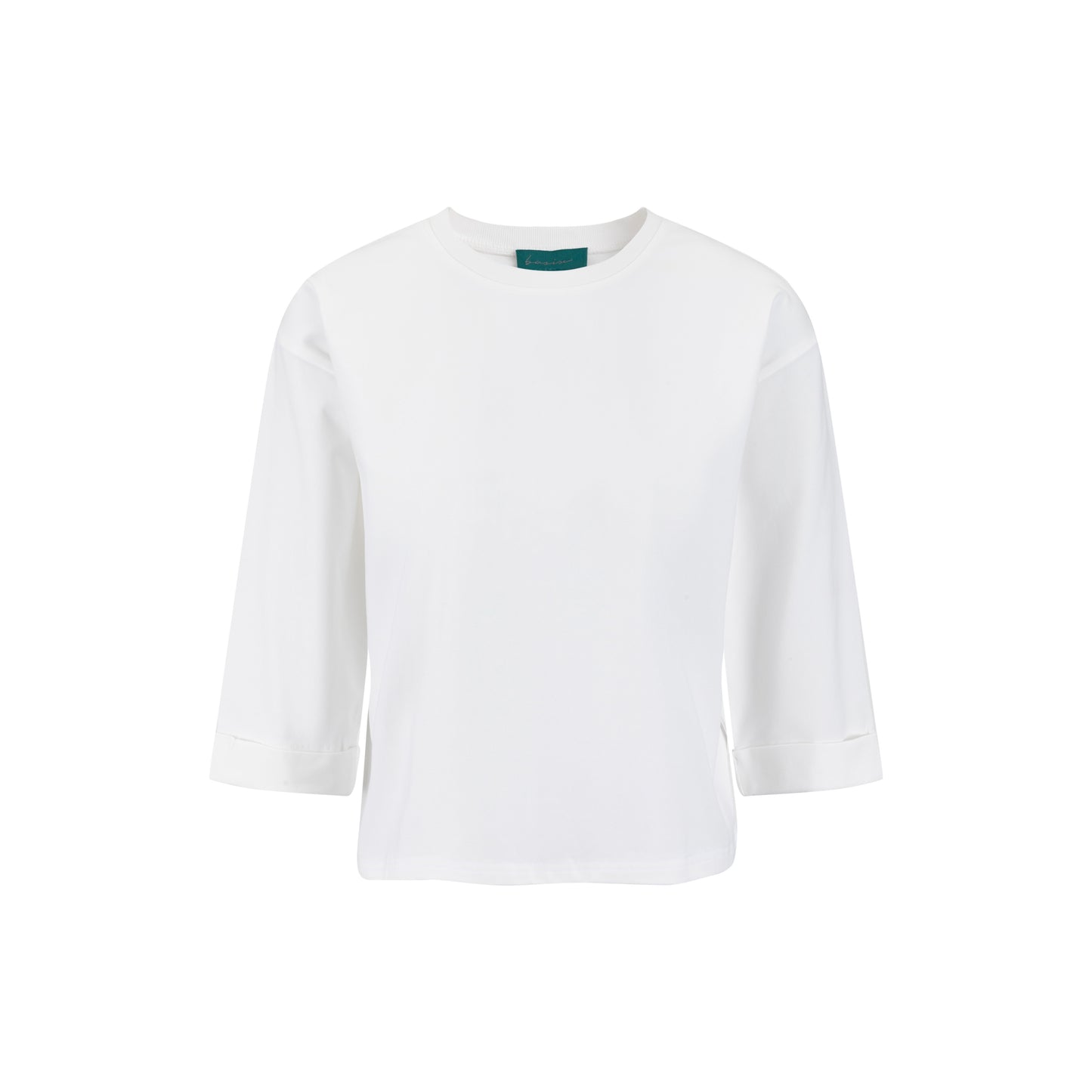 Simple Box Tee - White
