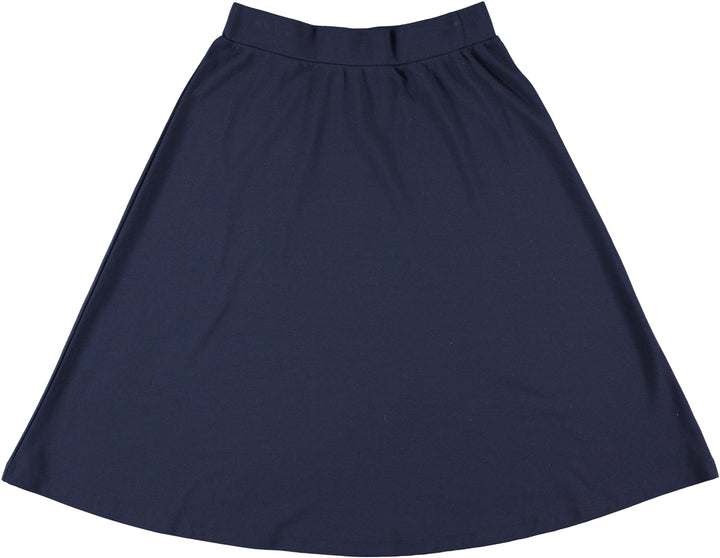 Navy Cotton Skirt