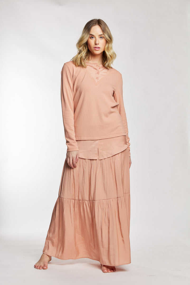 Blush Double Collar