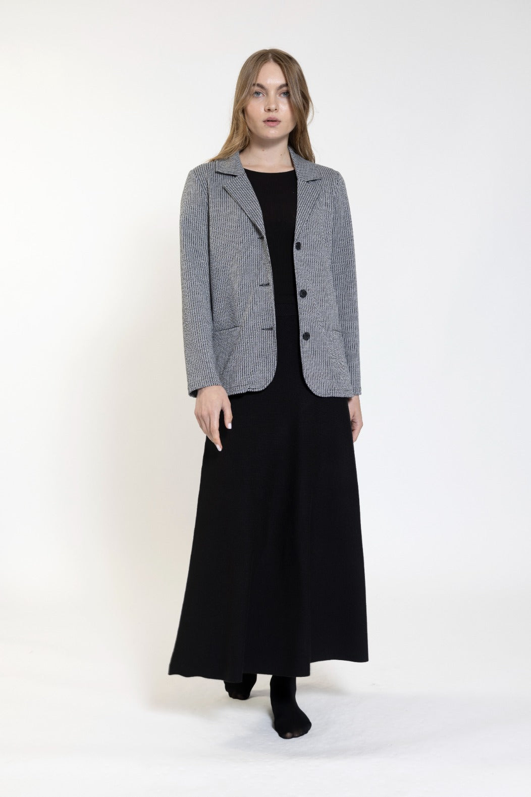 Black And White Blazer