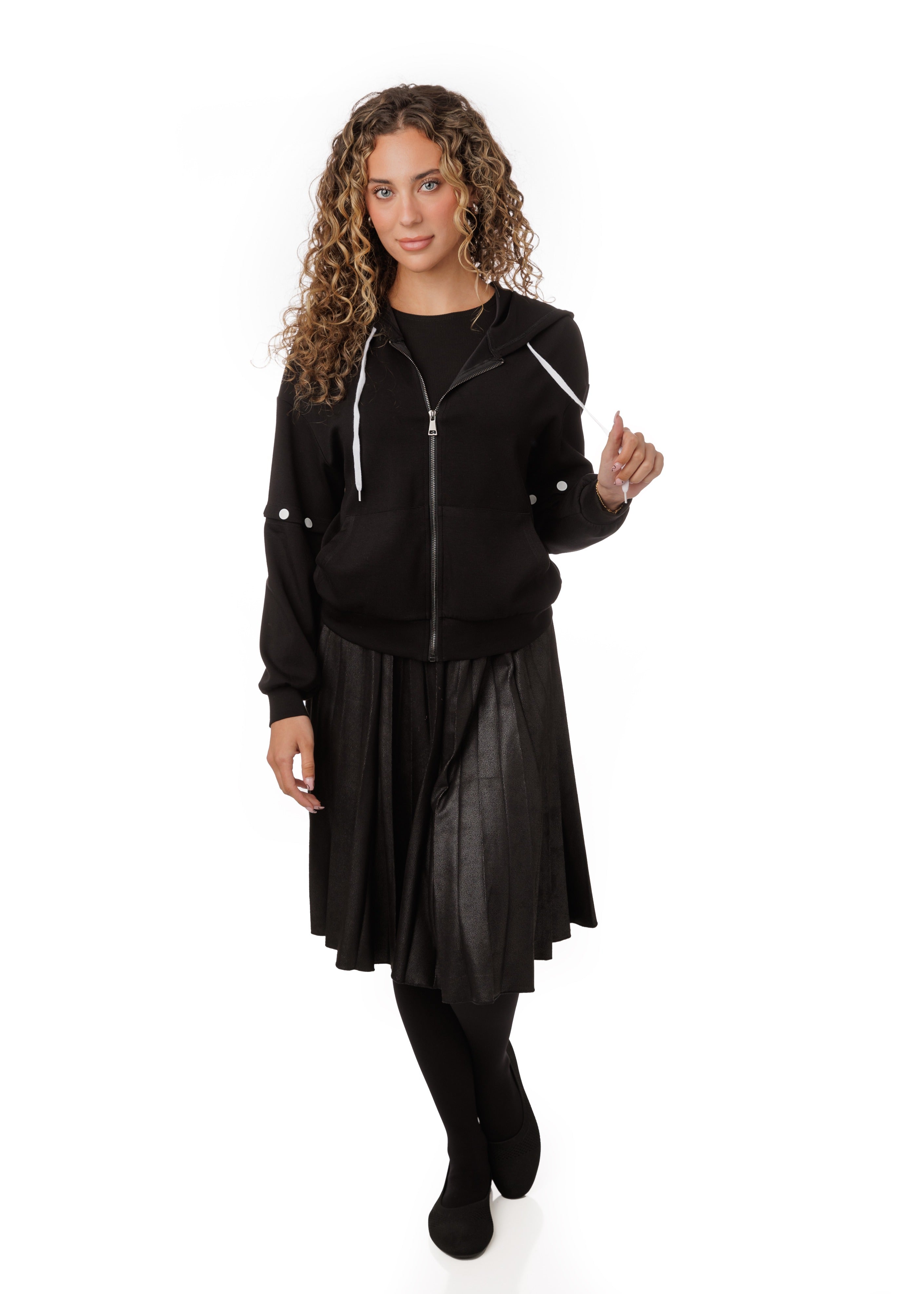 Scuba Hoody Sweater - Black