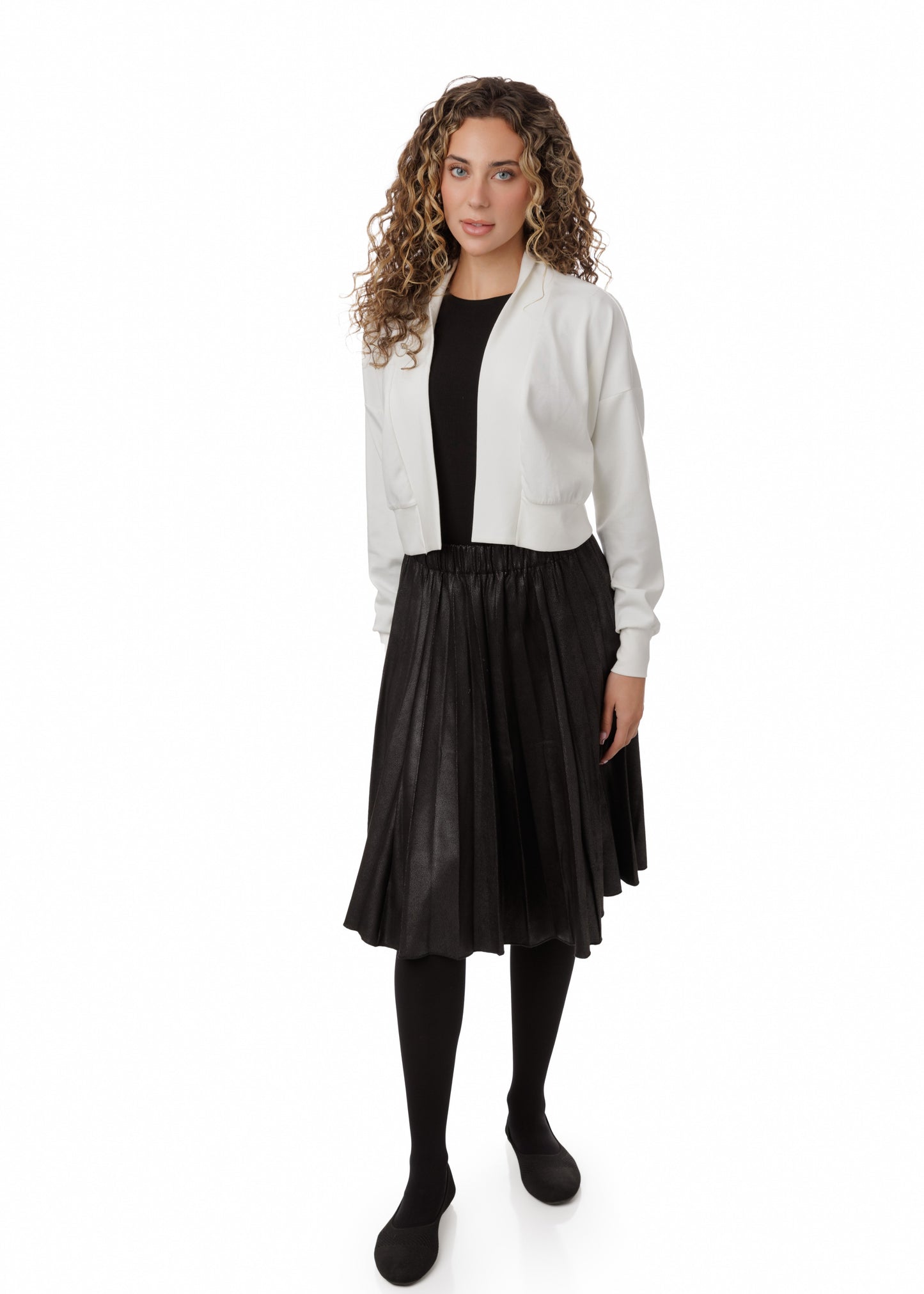 Scuba Cardigan - White