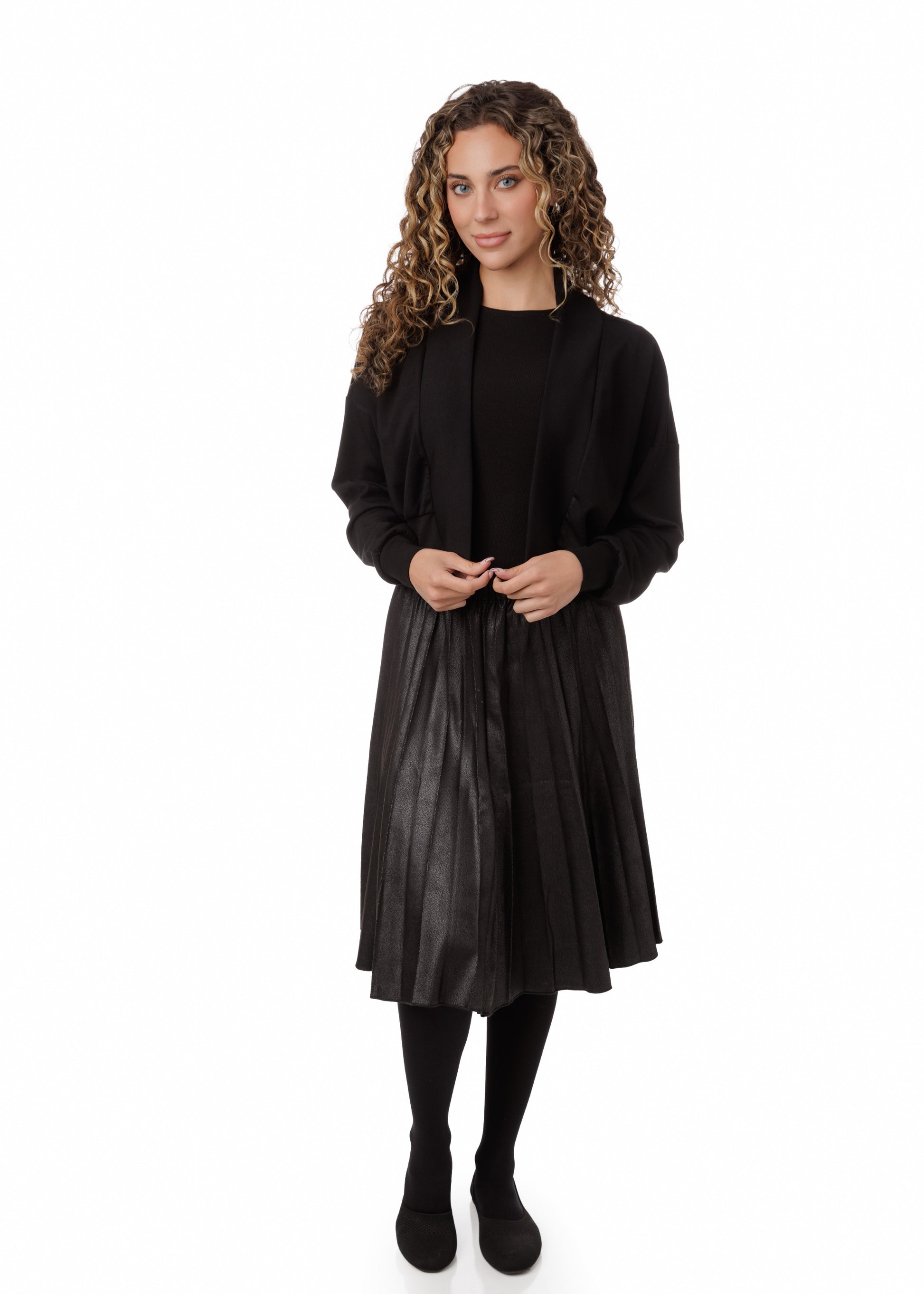 Scuba Cardigan - Black