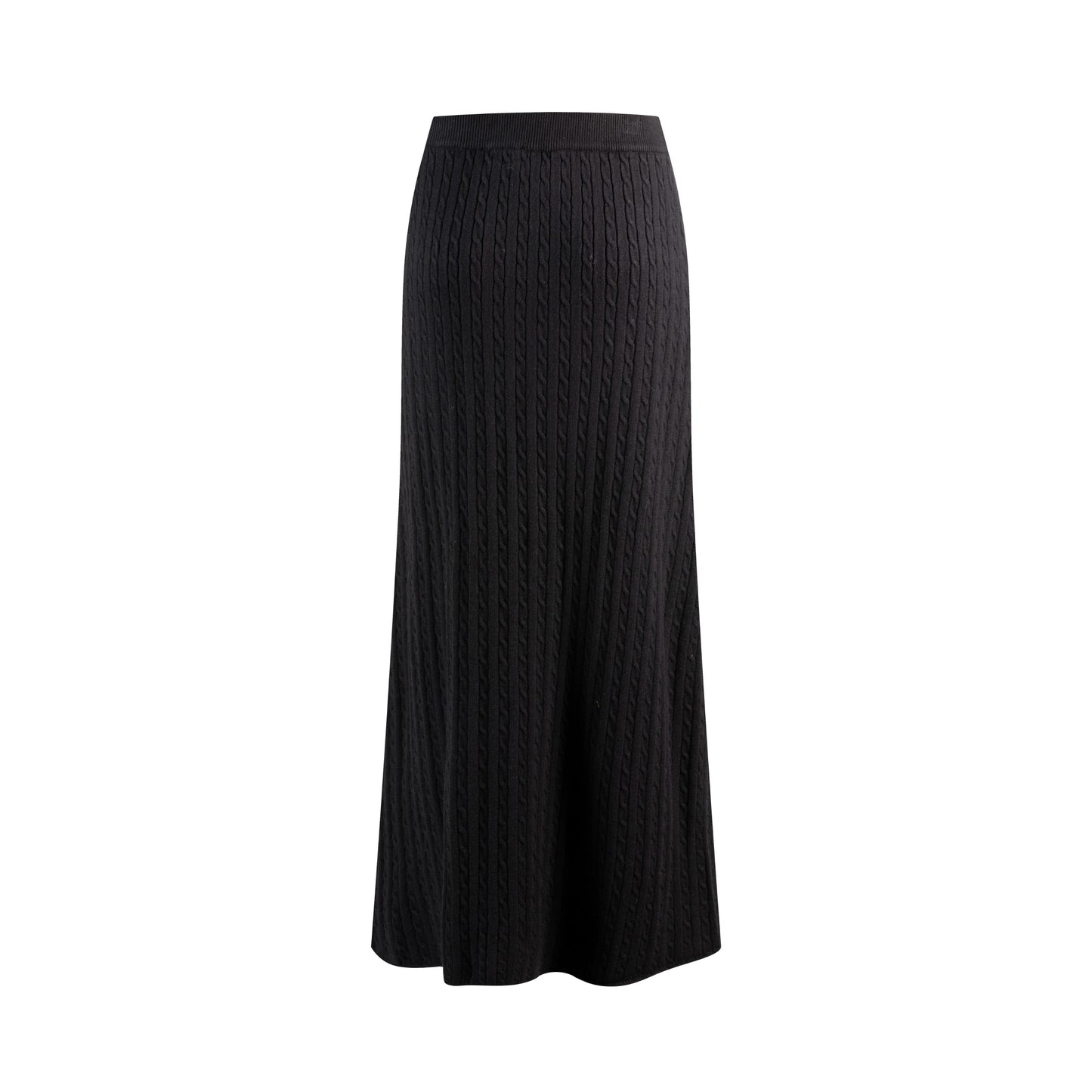 Cable Skirt - Black