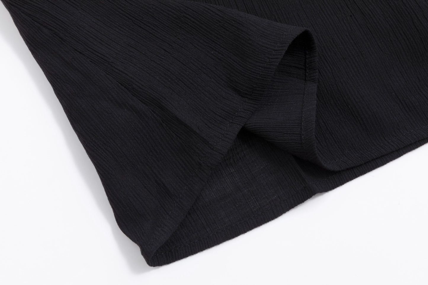 Black Chiffon Skirt