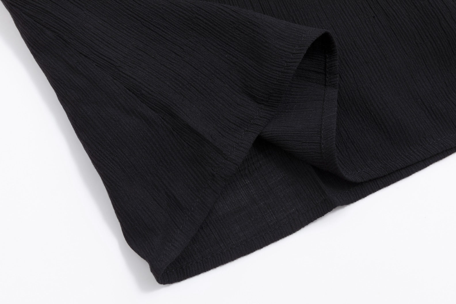 Black Chiffon Skirt