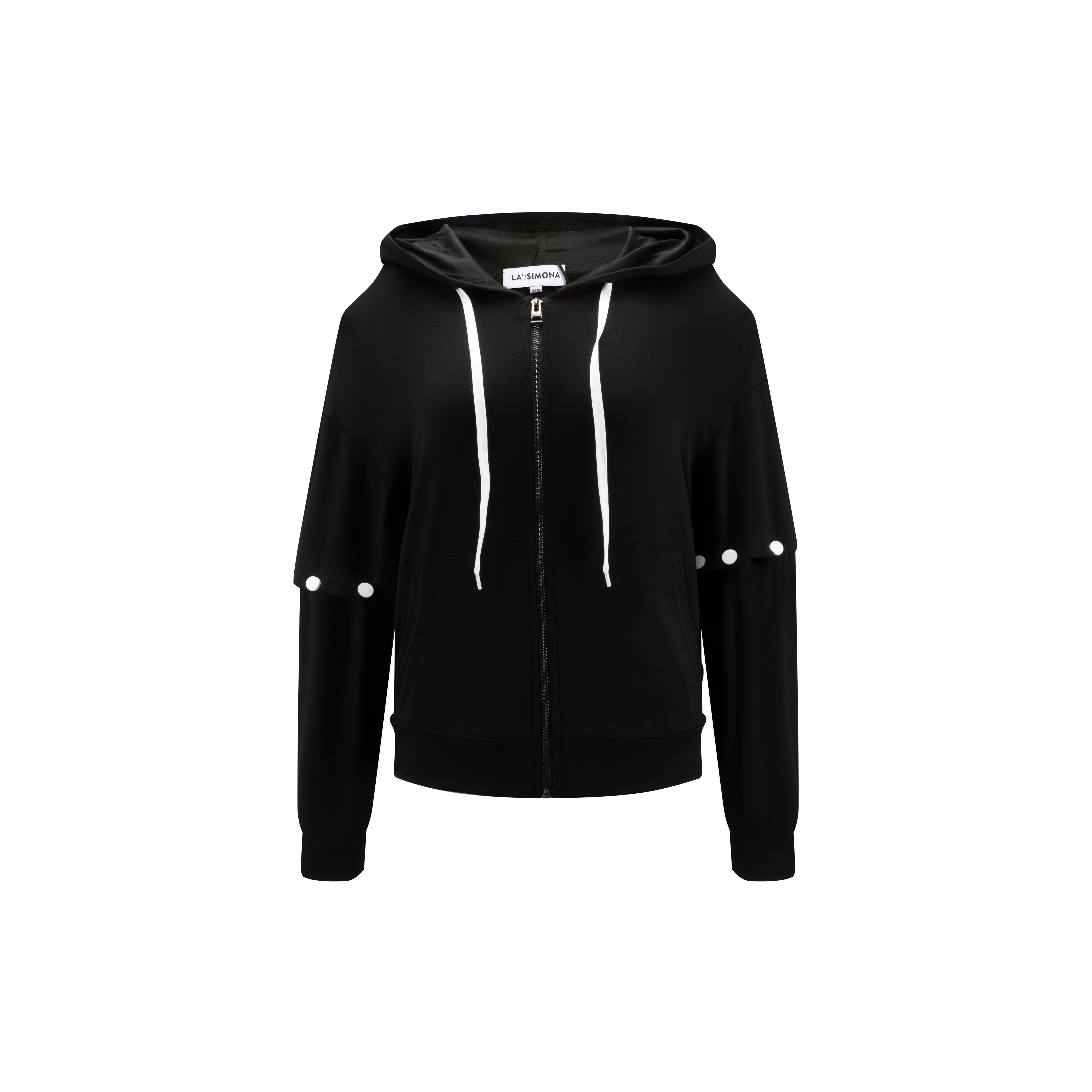 Scuba Hoody Sweater - Black