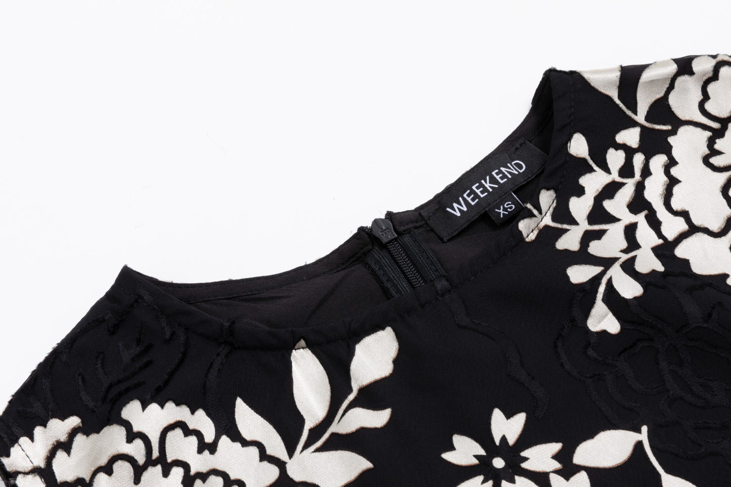 Black & White Flower Printed Top & Jumper