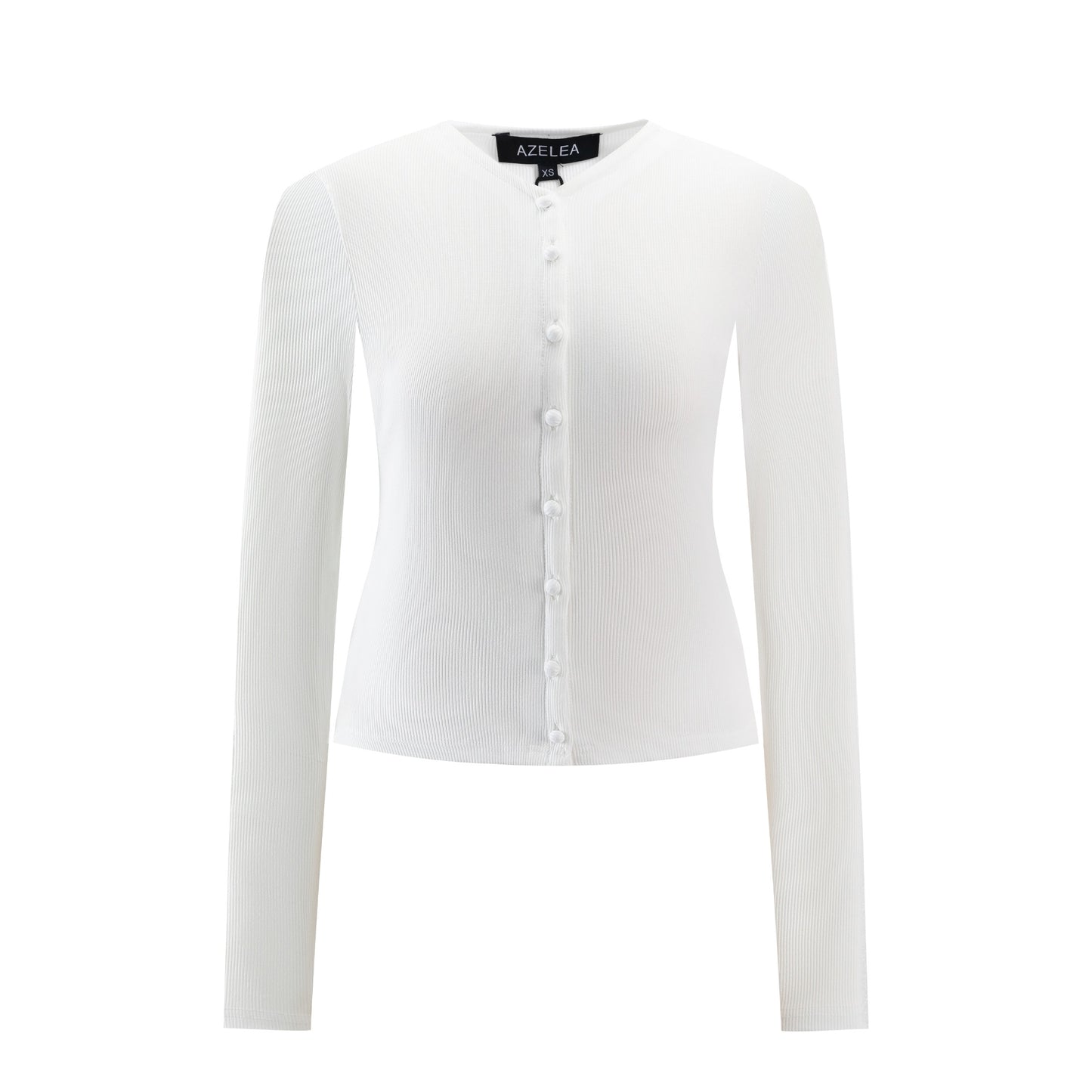 Ivory Knit Cardigan - WW4620TJ-B