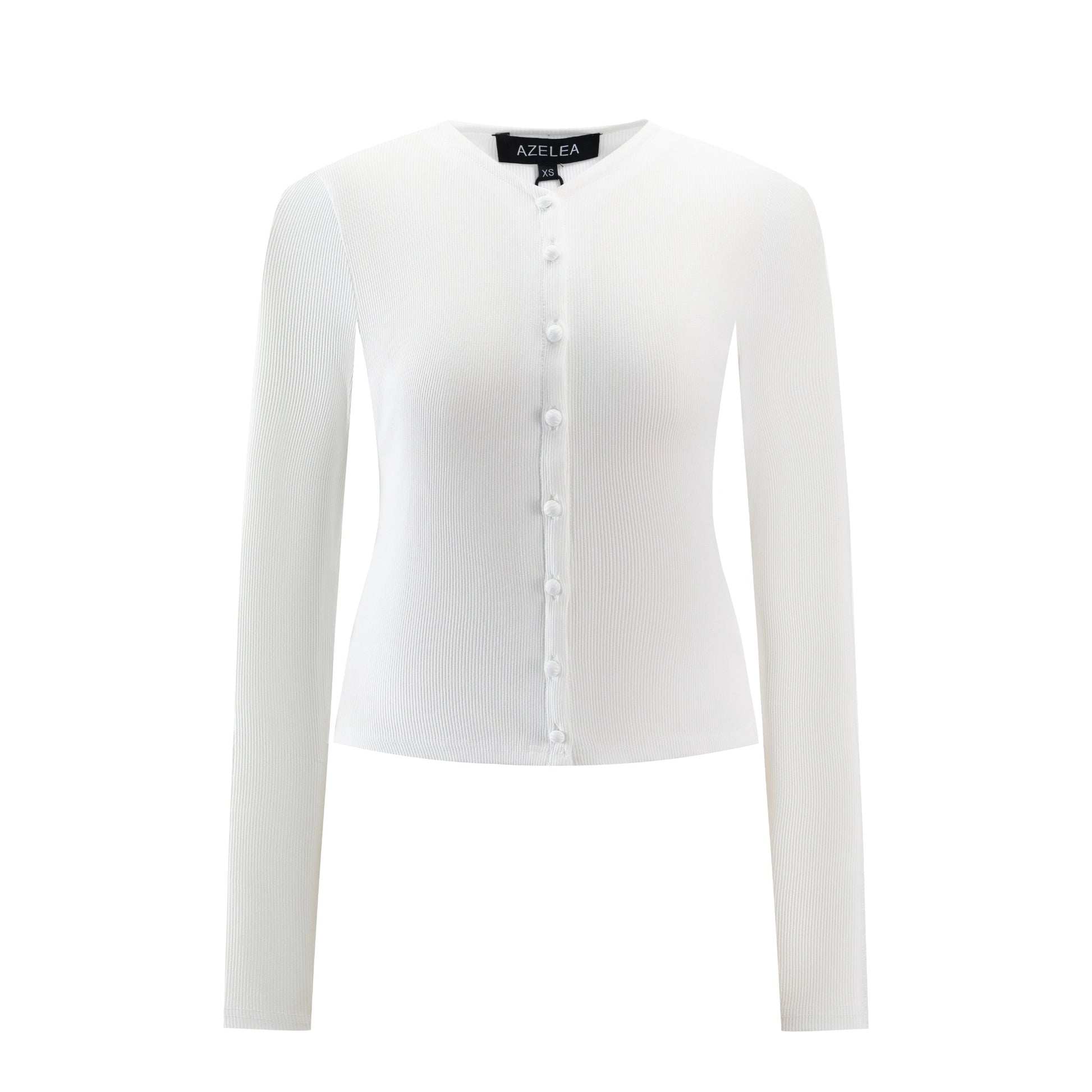 Ivory Knit Cardigan - WW4620TJ-B