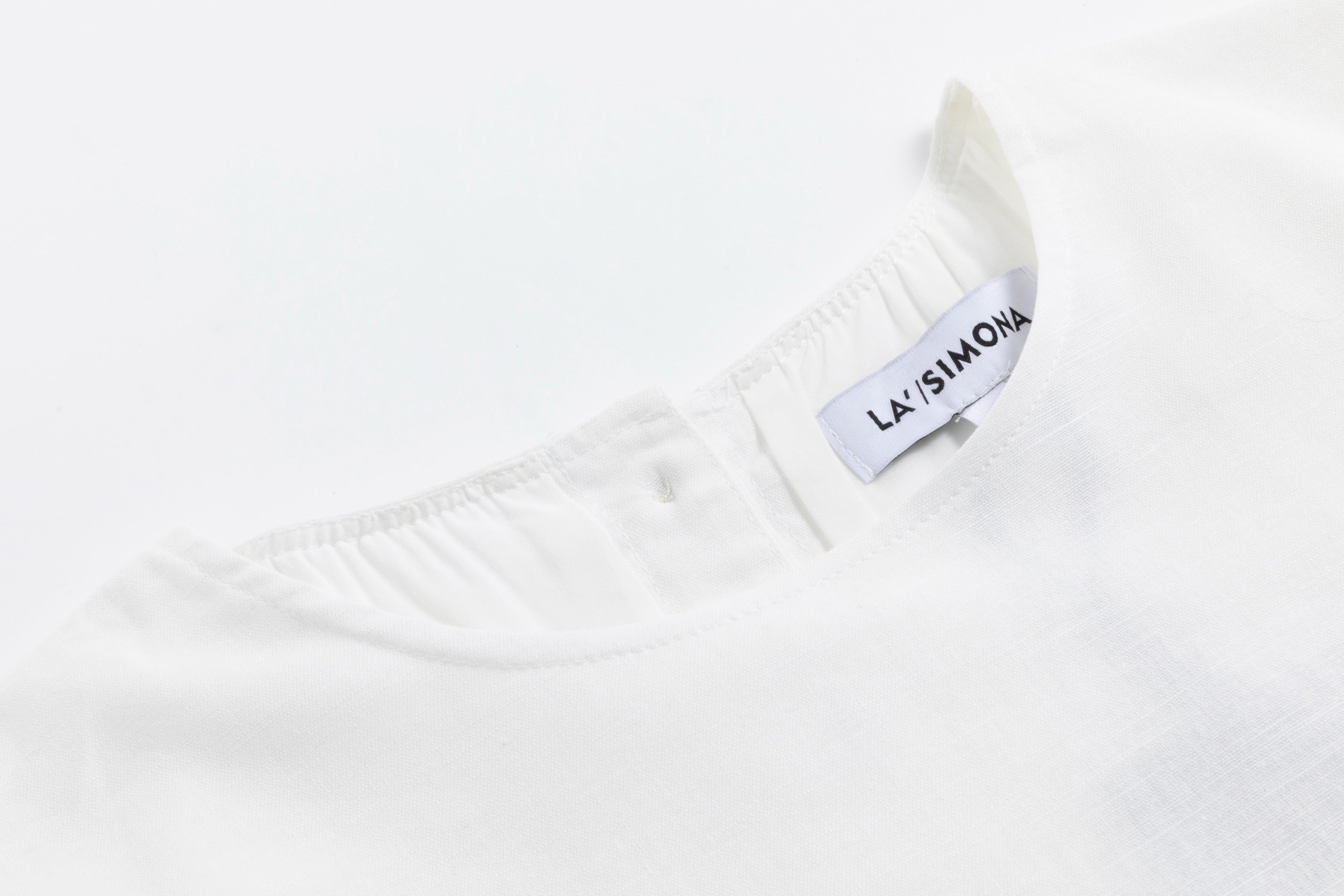 White Overlay With Crochet Over White Jumper