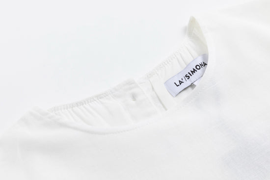 White Overlay With Crochet Over White Jumper