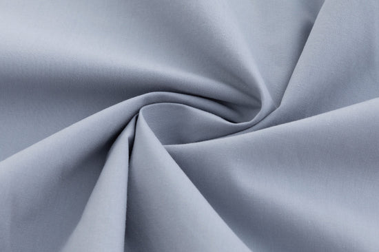 Banded Flair Skirt - Light Grey/White