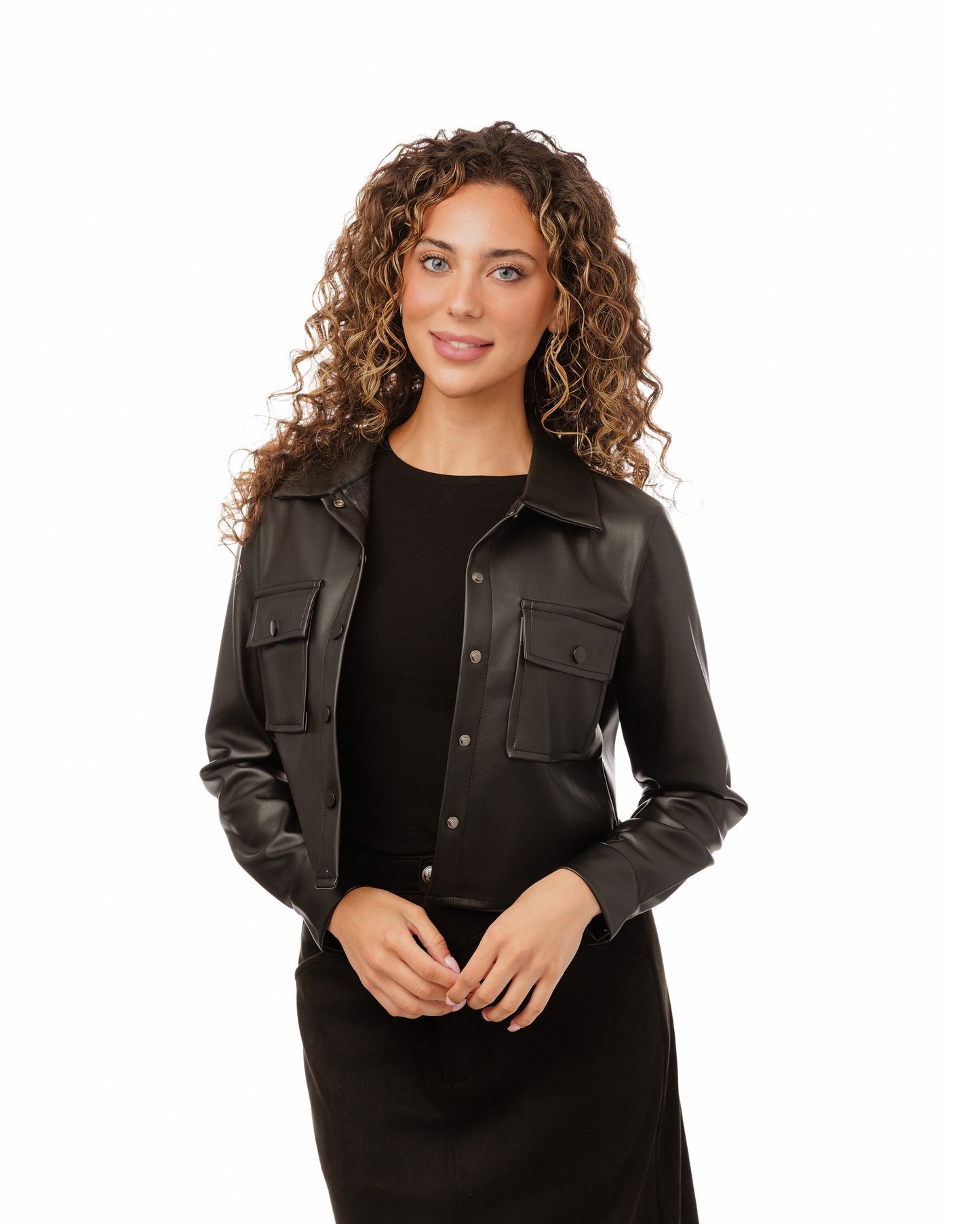 Leather Jacket - Black